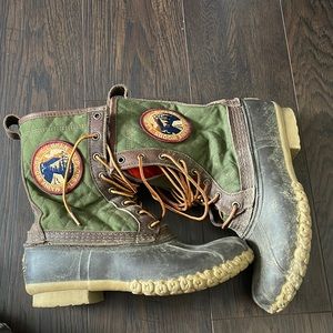 L.L. Bean quilted bean boots